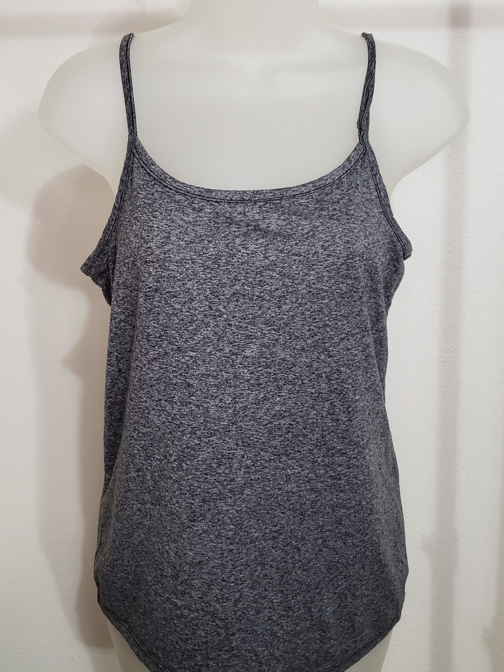 Rue21 Heathered Charcoal Gray Spaghetti Strap Camisole